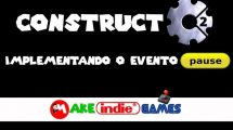 Construct 2: Implementando o Pause no jogo
