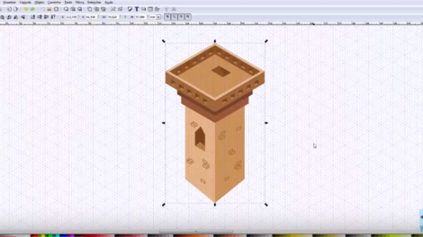 Aprenda a desenhar uma Torre no InkScape