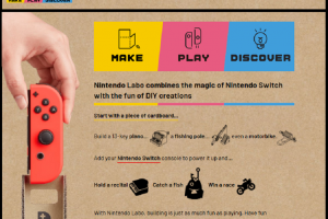 Labo - A nova invenÃ§Ã£o da Nintendo