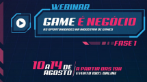 Webinar Game é Negócio: As oportunidades na indústria de games