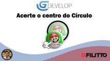 GDevelop - Acerte o centro do círculo