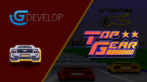 GDevelop: Construindo o jogo Top Gear