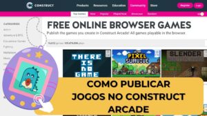Construct 3- Como publicar jogos no Construct Arcade